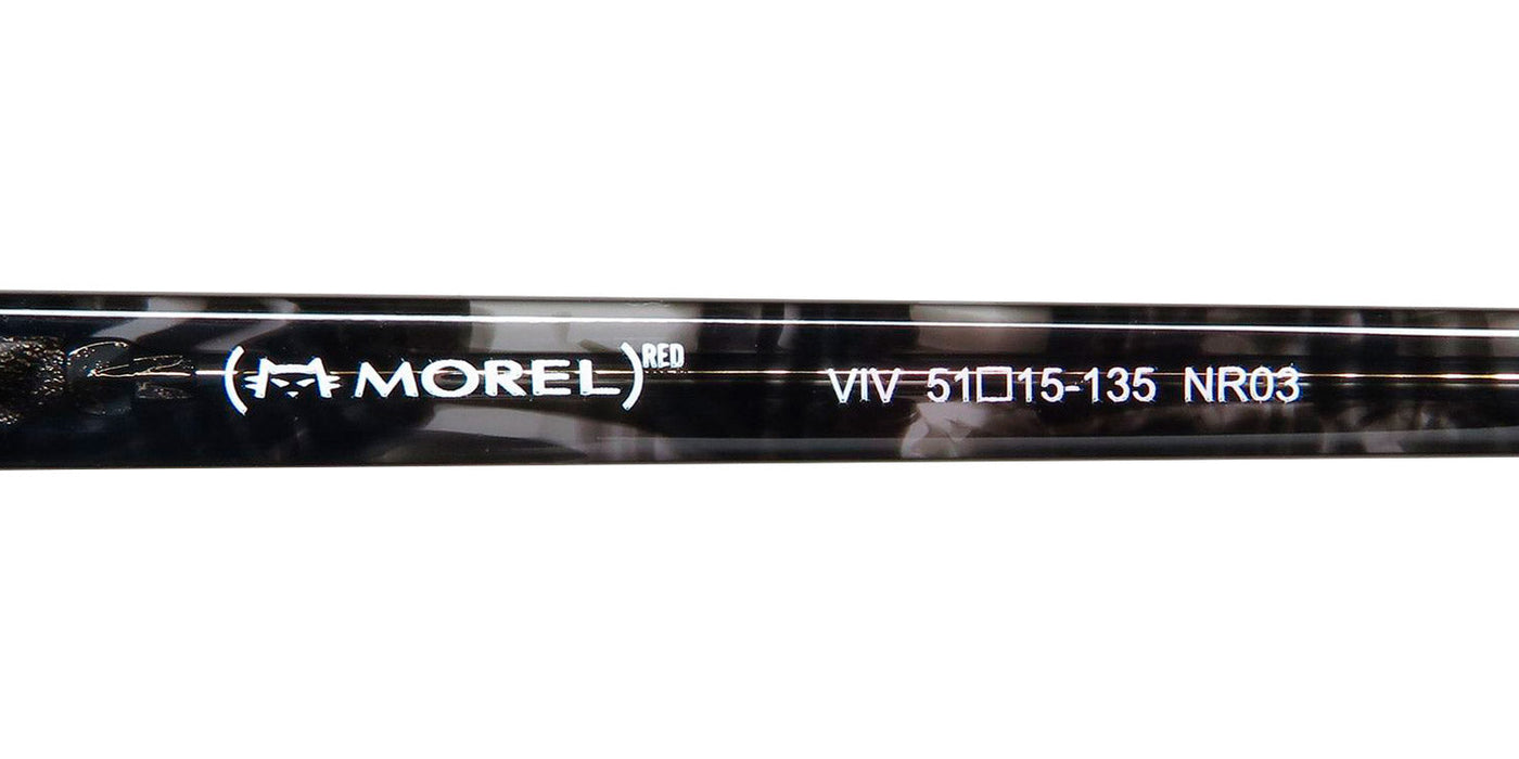 Morel Red Viv 90037c Eyeglasses