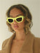 image of sunglasses model SAINT OWEN SAINT OWEN Sunglasses MEDUSA citron | grey