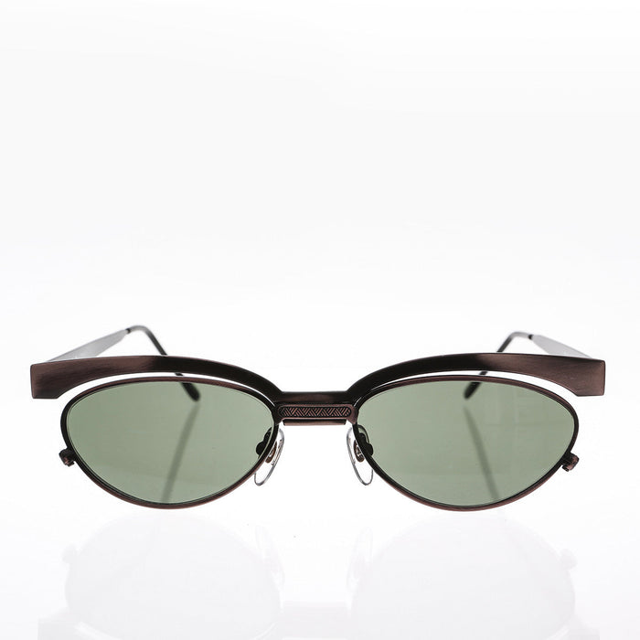 image of sunglasses model SUNGLASS MUSEUM SUNGLASS MUSEUM Floating Lens Cat Eye 90s Vintage Sunglass - Trina 1