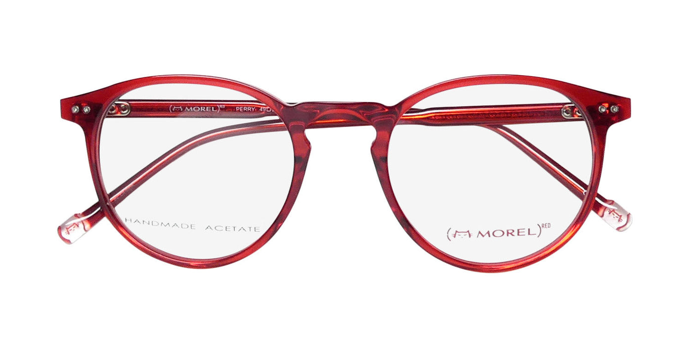 Morel Red Perry 90016c Eyeglasses