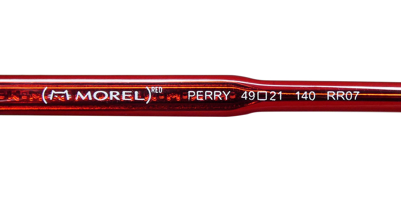 Morel Red Perry 90016c Eyeglasses