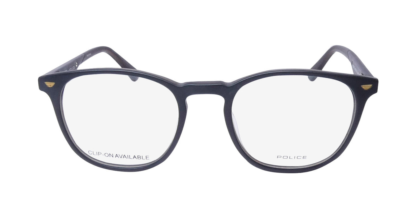 Police Vplf02 Groove 2 Clip-On Eyeglasses