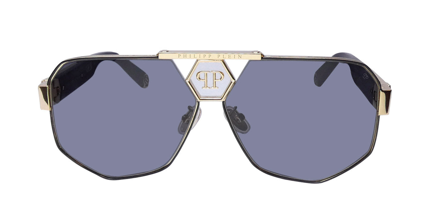 Philipp Plein Spp107 Plein Badge Sunglasses