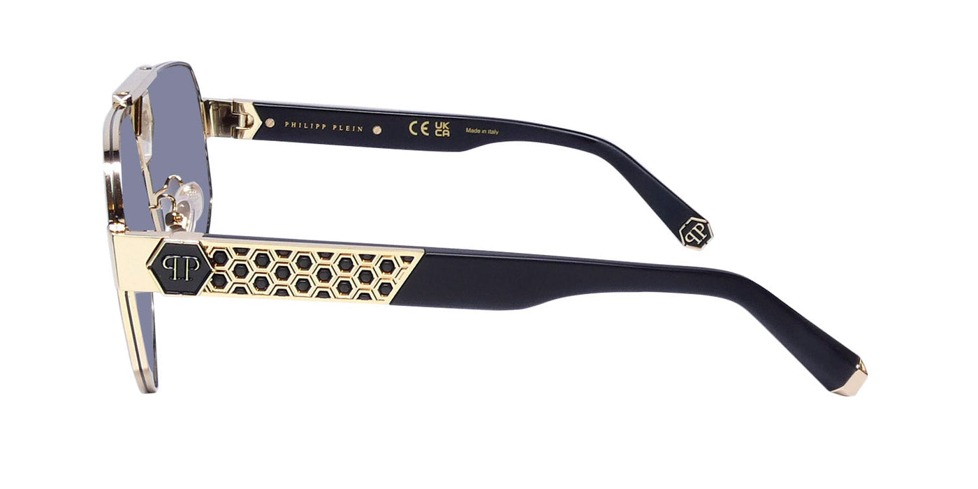 Philipp Plein Spp107 Plein Badge Sunglasses
