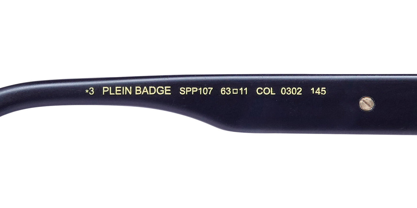 Philipp Plein Spp107 Plein Badge Sunglasses