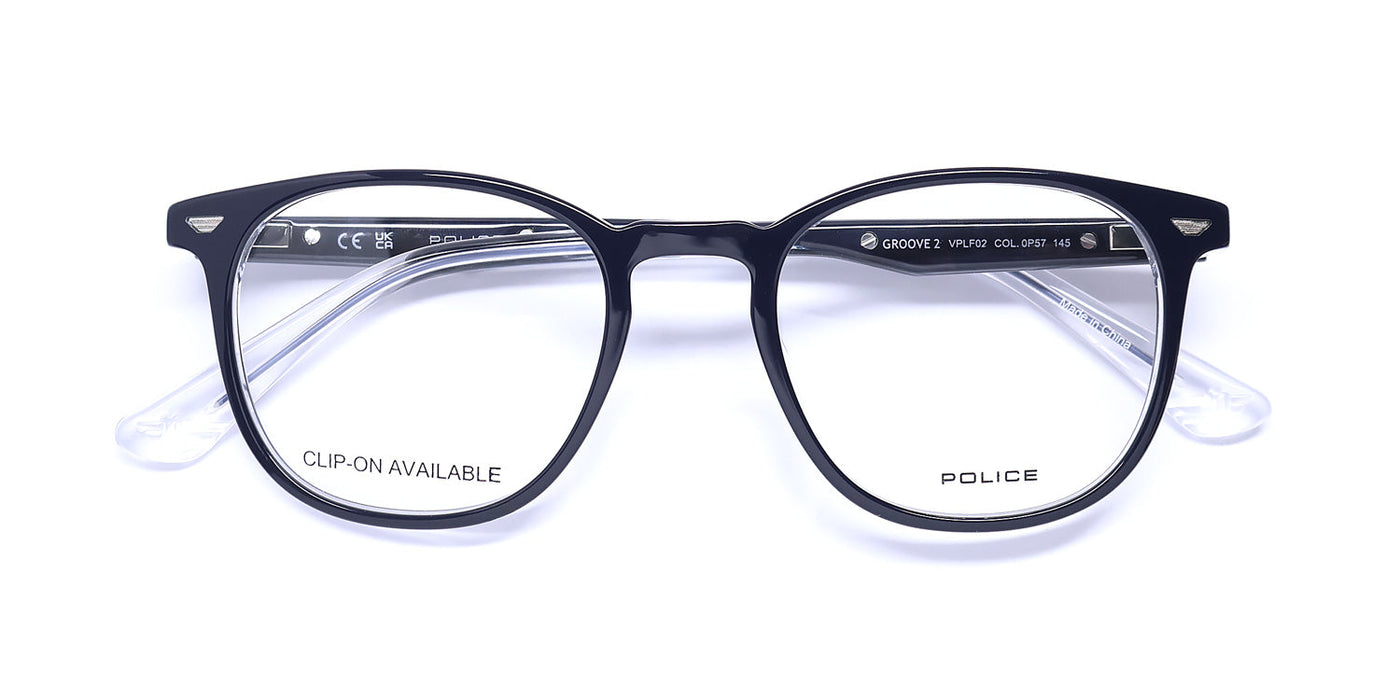 Police Vplf02 Groove 2 Eyeglasses