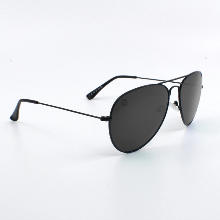 Driven Sunglasses - Legend Black Aviator