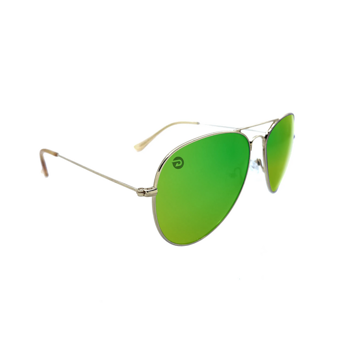 Driven Sunglasses - Legend Gold Aviator