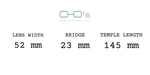 OHO's 58260B Women's Stylish Polarized Sunglasses - Product image