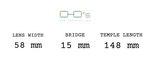 OHO's OHO’s 58266A Women’s Polarized Sunglasses - Product image
