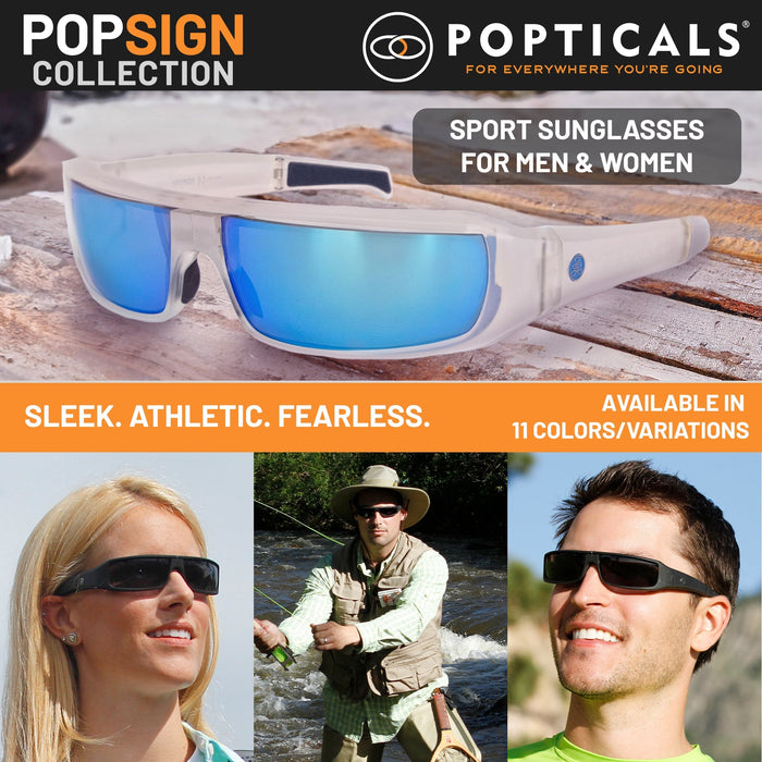 POPSIGN | Non-Polarized, Matte Black, Gray Lens