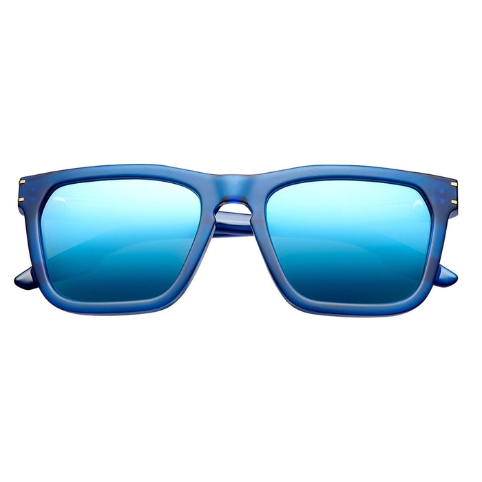 IVI VISION Sunglasses GRAVITAS - Polished Black - Brushed Aluminum / Grey AR Lens