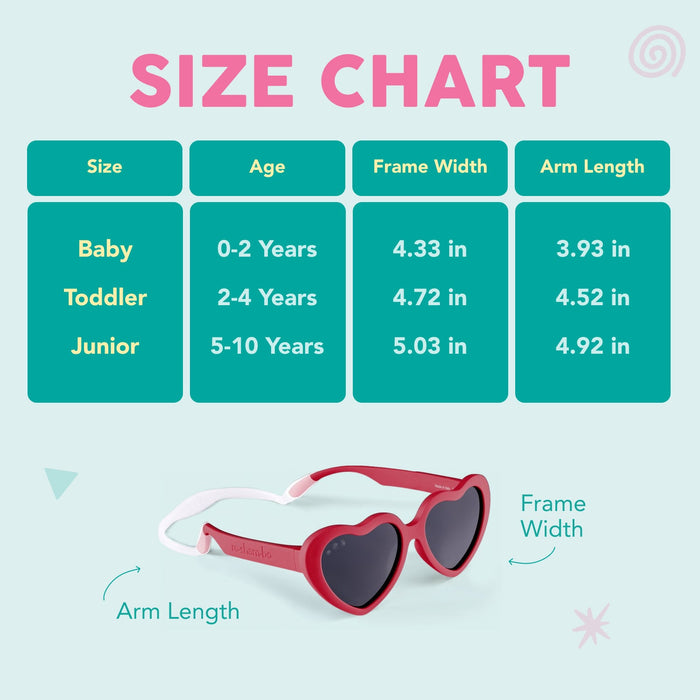RO-SHAM-BO Sunglasses Splash Hearts | Toddler