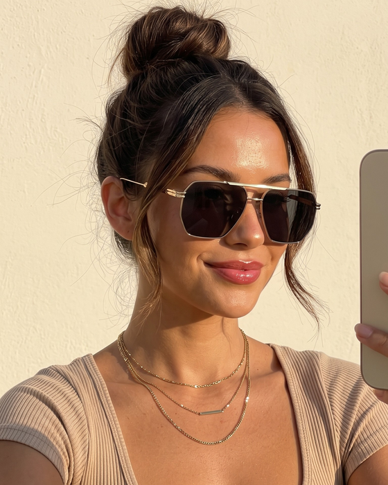 FIFTH AND NINTH Sunglasses GOLDIE