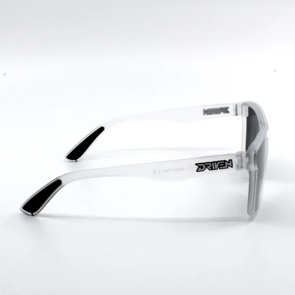 Driven Sunglasses - Slide Job Matte Clear