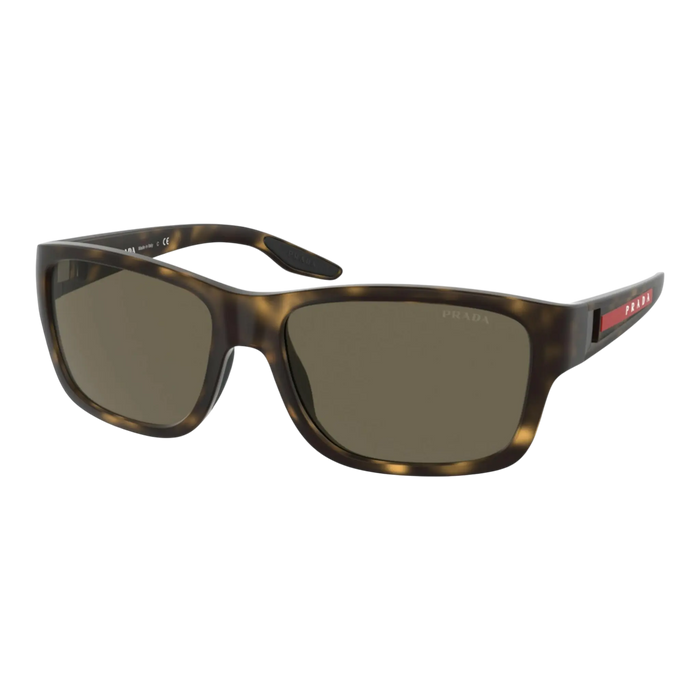 Prada Linea Rossa PS 01WS Men Sunglasses Dark Grey Rubber