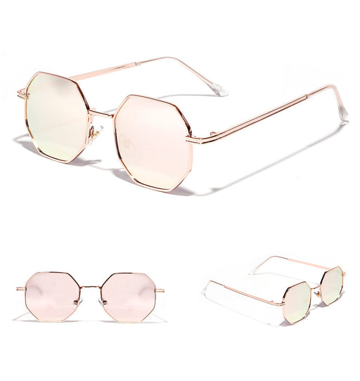 RAMODO JEWELRY Geometric Octagon Sunglasses - Retro Chic & Trendy - Product image