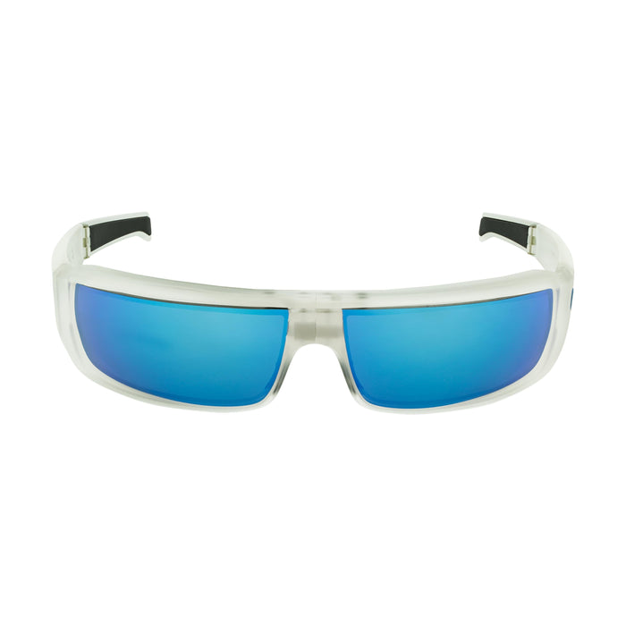 POPSIGN | Polarized, Matte Crystal, Blue Mirror