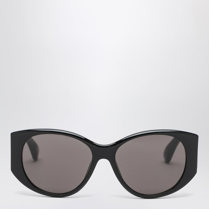 Balenciaga Nano Round Black Sunglasses Women