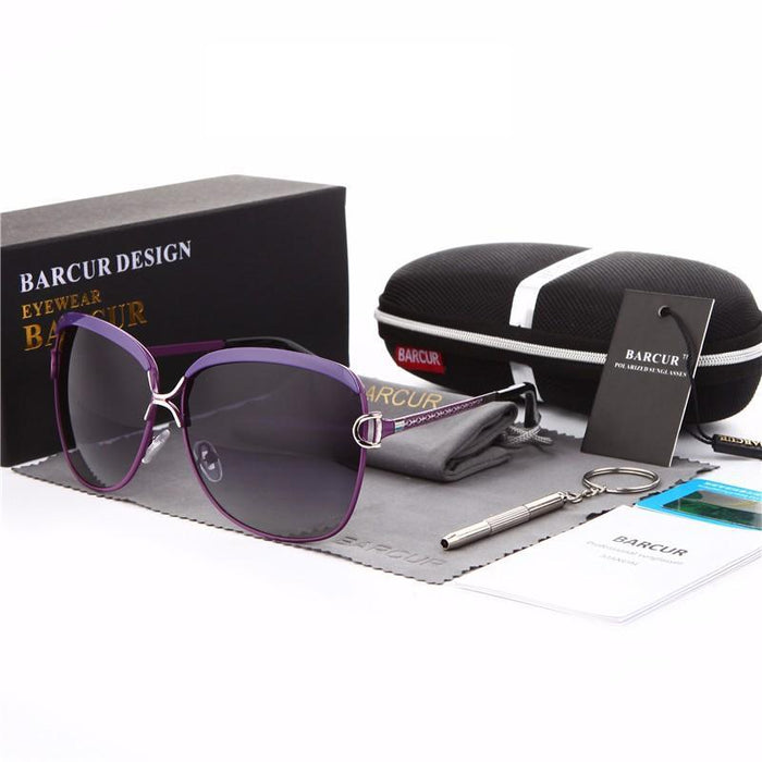 BARCUR Polarized Oversized Modern Sunglasses