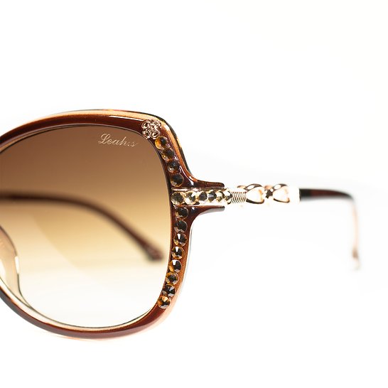 LE192004 BR-B Leah. S Sunglasses