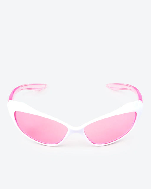 GLEAMLEY ZANE - Pink Lenses, Translucent Pink Frame - Product image