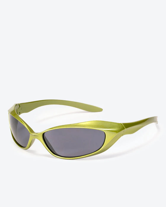 ZANE - Black Lenses, Green Frame