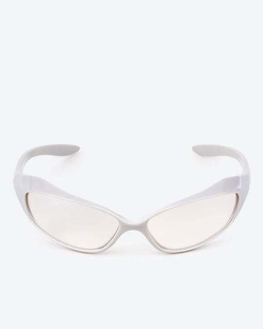 GLEAMLEY ZANE - Smoke Lenses, White Frame - Product image