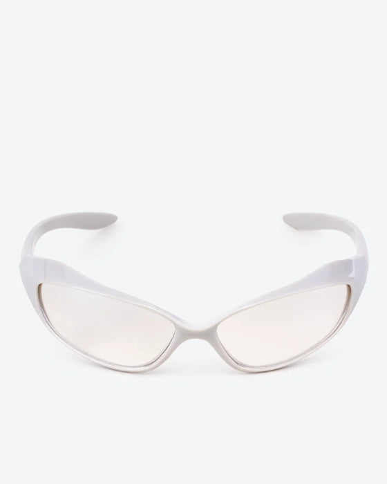 ZANE - Smoke Lenses, White Frame