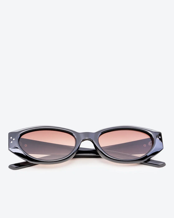 VEGA - Brown Gradient Lenses, Black Frame