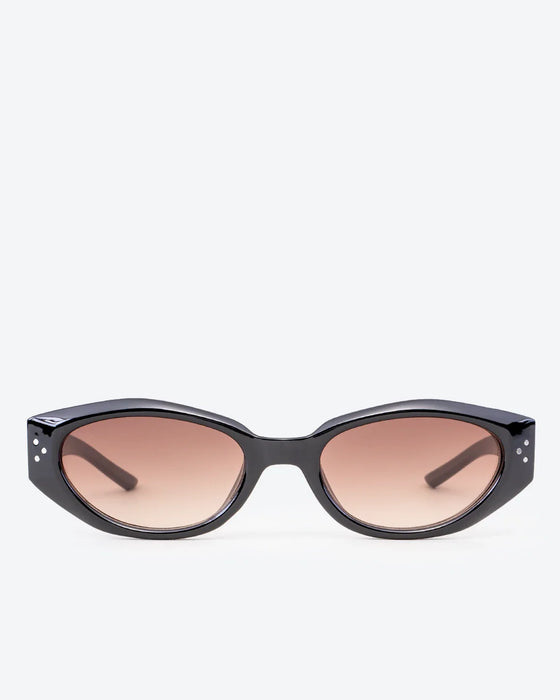 VEGA - Brown Gradient Lenses, Black Frame
