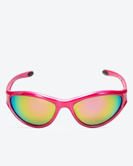 STELLA - Pastel Pink Lenses, Ivory White Frame