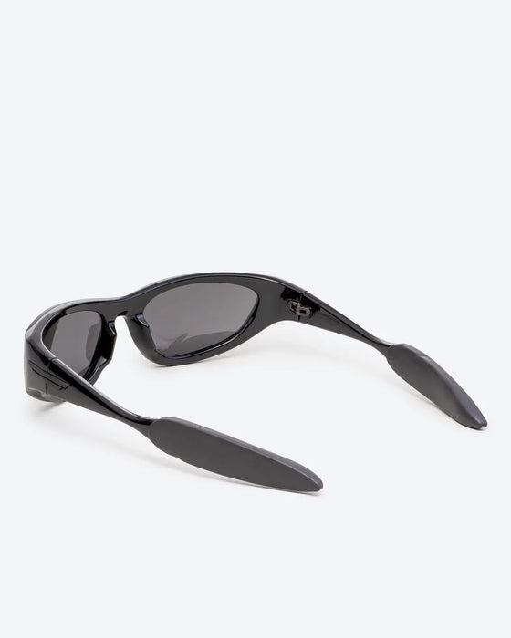 ELECTRA - Black Polarized Lenses, Baby Blue Frame
