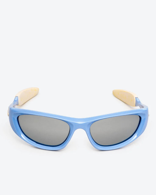 GLEAMLEY ELECTRA - Black Polarized Lenses, Baby Blue Frame - Product image