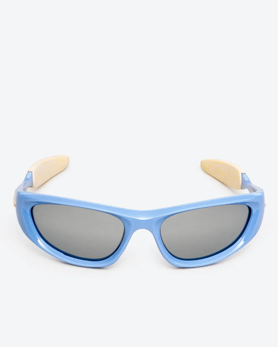 ELECTRA - Black Polarized Lenses, Baby Blue Frame