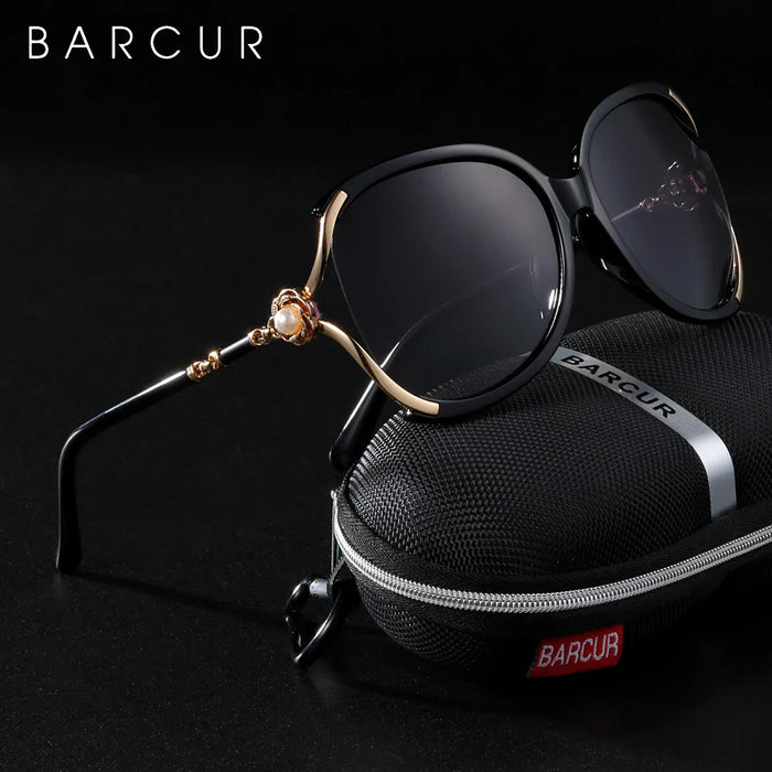BARCUR Sunglasses Trendy Butterfly Design Fashion