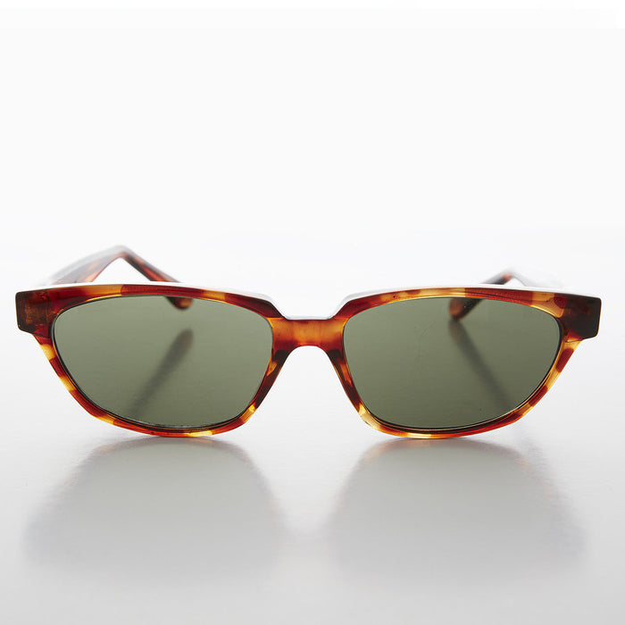 image of sunglasses model SUNGLASS MUSEUM SUNGLASS MUSEUM Rectangular Horn Rim Unisex Vintage Sunglass - Abbot