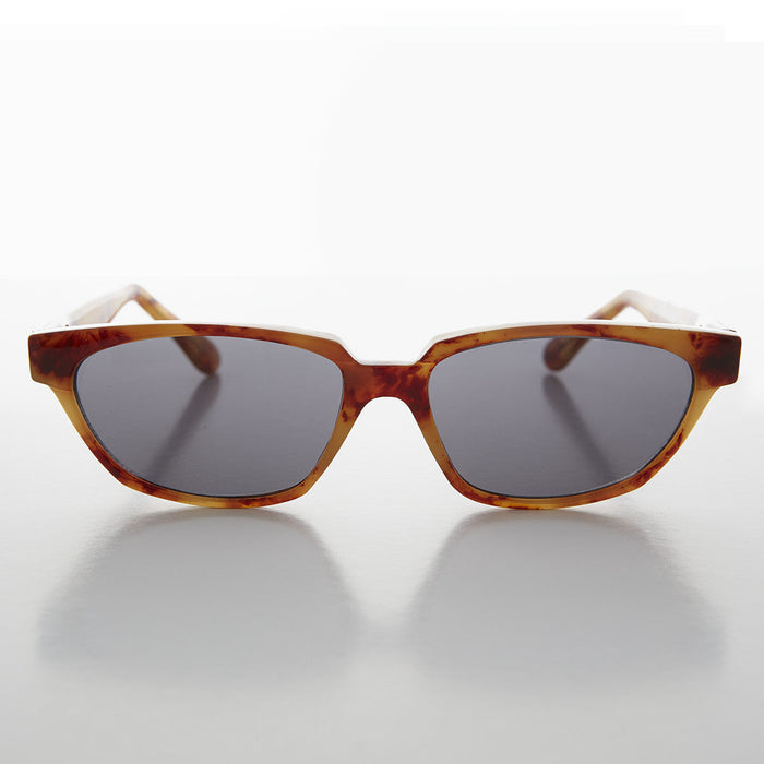 image of sunglasses model SUNGLASS MUSEUM SUNGLASS MUSEUM Rectangular Horn Rim Unisex Vintage Sunglass - Abbot