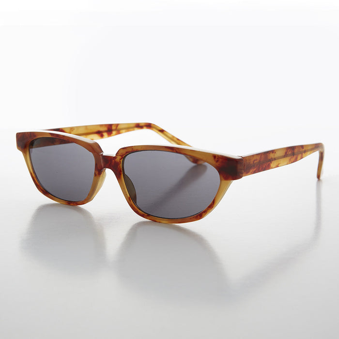 image of sunglasses model SUNGLASS MUSEUM SUNGLASS MUSEUM Rectangular Horn Rim Unisex Vintage Sunglass - Abbot
