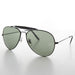 SUNGLASS MUSEUM Original Brow Bar Aviator Sunglass with Glass Lens Vintage - Connelly - Product image