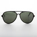 image of sunglasses model SUNGLASS MUSEUM SUNGLASS MUSEUM Classic Vintage Aviator Sunglass with Glass Lens - Air Boss