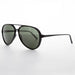 image of sunglasses model SUNGLASS MUSEUM SUNGLASS MUSEUM Classic Vintage Aviator Sunglass with Glass Lens - Air Boss