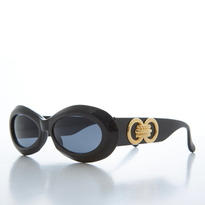 SUNGLASS MUSEUM Classic Chunky Oval Women's Sunglasses - Alicia