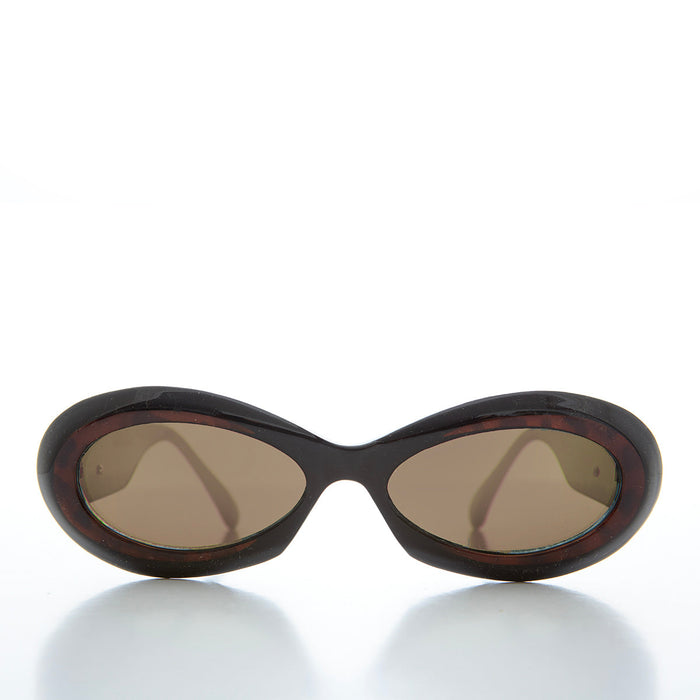 SUNGLASS MUSEUM Classic Chunky Oval Women's Sunglasses - Alicia