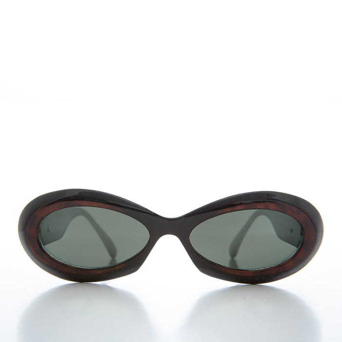 SUNGLASS MUSEUM Classic Chunky Oval Women's Sunglasses - Alicia