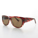 SUNGLASS MUSEUM Oversized Square Bold Vintage Sunglass - Anna - Product image