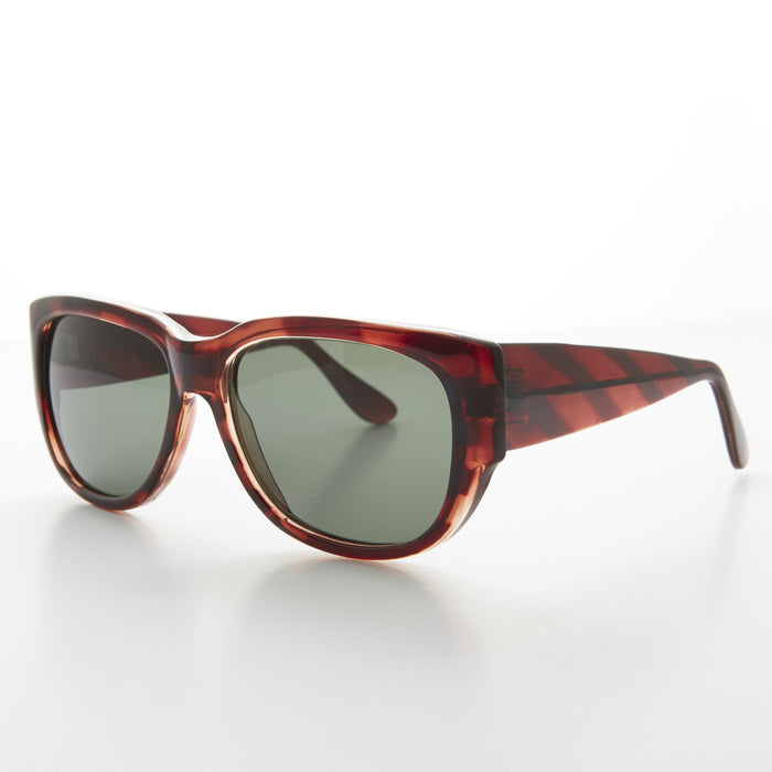 SUNGLASS MUSEUM Oversized Square Bold Vintage Sunglass - Anna - Product image