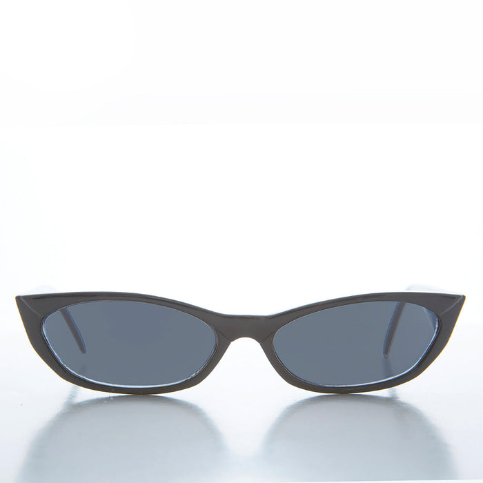 SUNGLASS MUSEUM 90s Edgy Slim Vintage Sunglasses - Anton