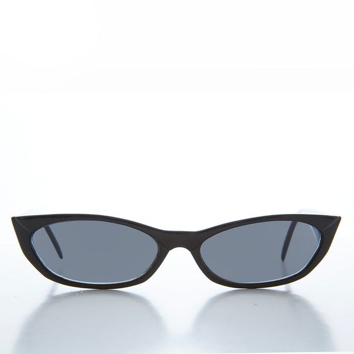 SUNGLASS MUSEUM 90s Edgy Slim Vintage Sunglasses - Anton
