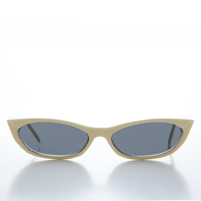 SUNGLASS MUSEUM 90s Edgy Slim Vintage Sunglasses - Anton